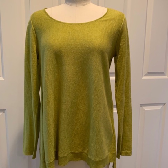 Alpaca/Wool/Tencel Eileen Fisher Sweater - Picture 1 of 7